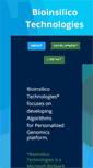 Mobile Screenshot of bioinsilico.com